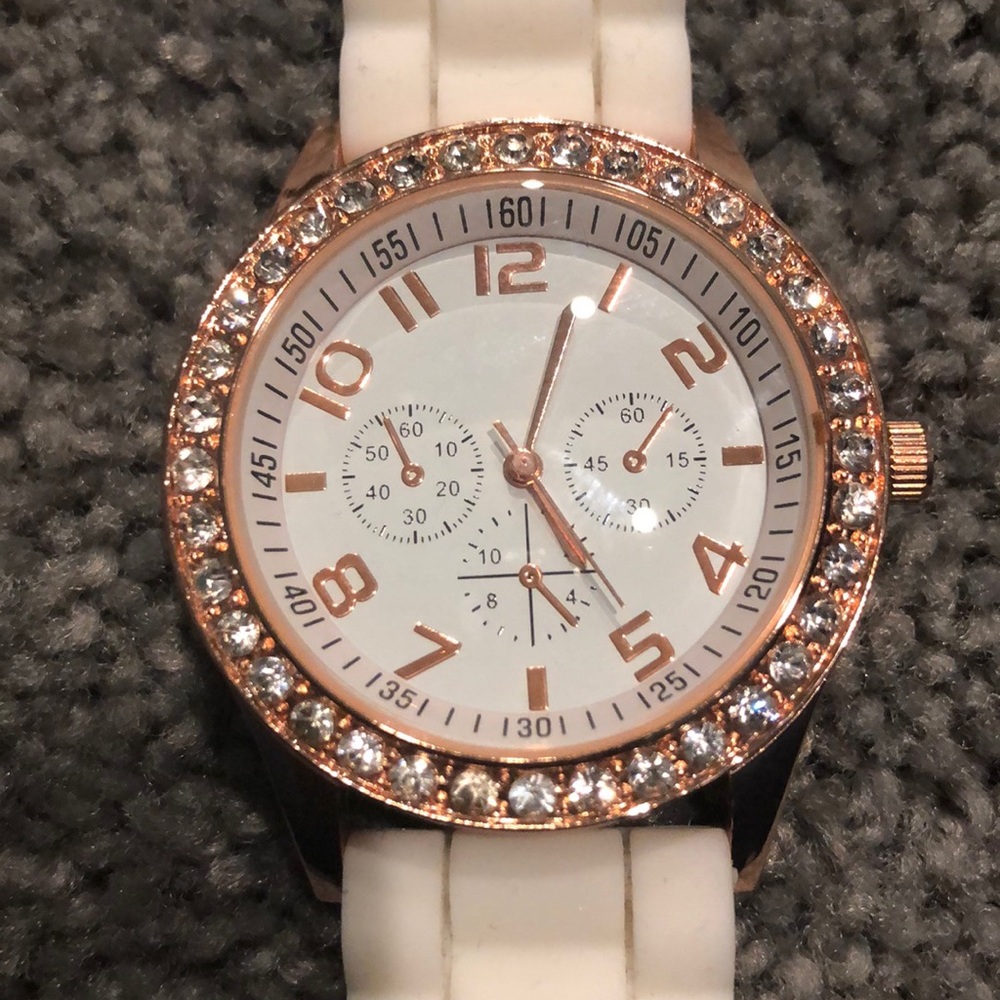 Diamond White Watch